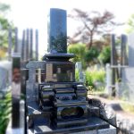 都立多磨霊園の返還墓地にて、９寸和型 銀杏面加工の高級感あふれるインド産M10のお墓を建立
